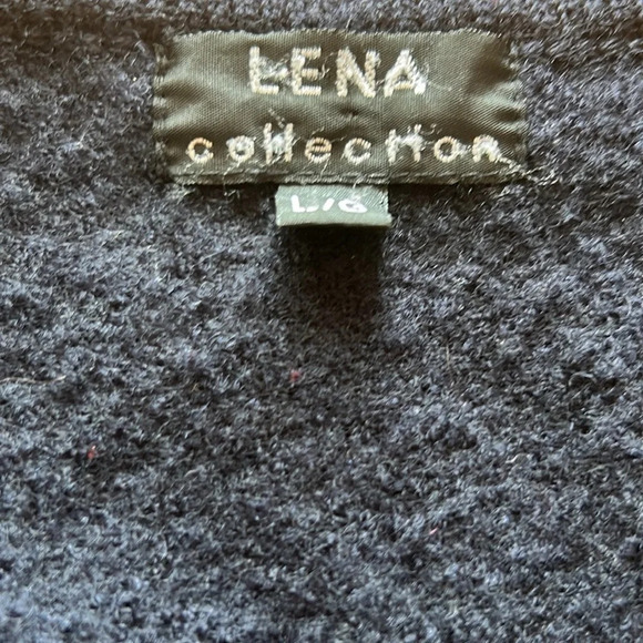 COPY - Wool vintage navy blue vest - Picture 5 of 6